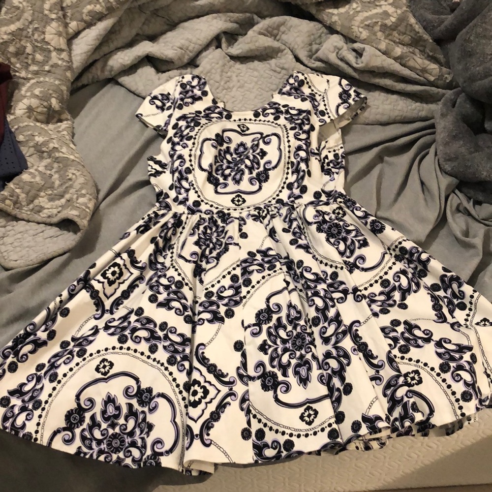floral mini dress